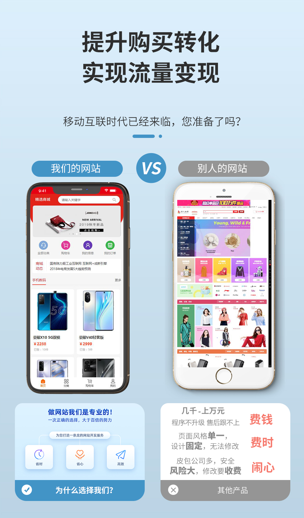 购物电商日用百货通用商城模板 详情图 2