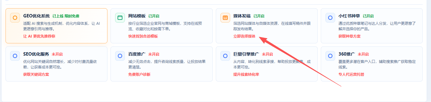 扩搜互联网发稿流程