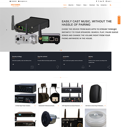 外贸询盘 X129（音箱音响）