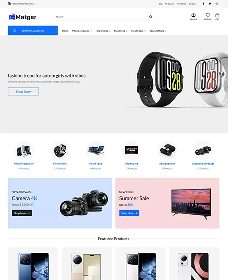 外贸商城 M002（手机数码）