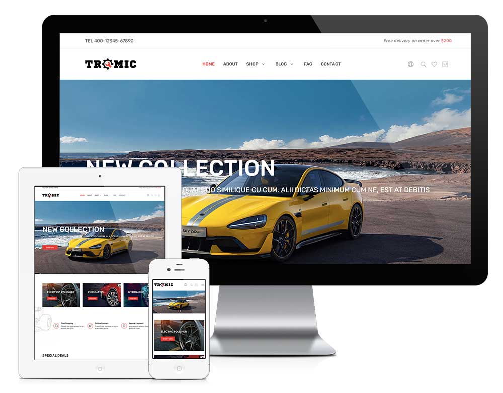 外贸商城 M004（汽车轮胎）