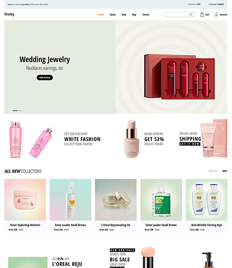 外贸商城 M007（日用百化）