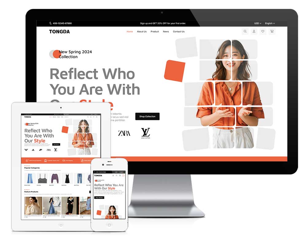 外贸商城 M010（服装服饰）