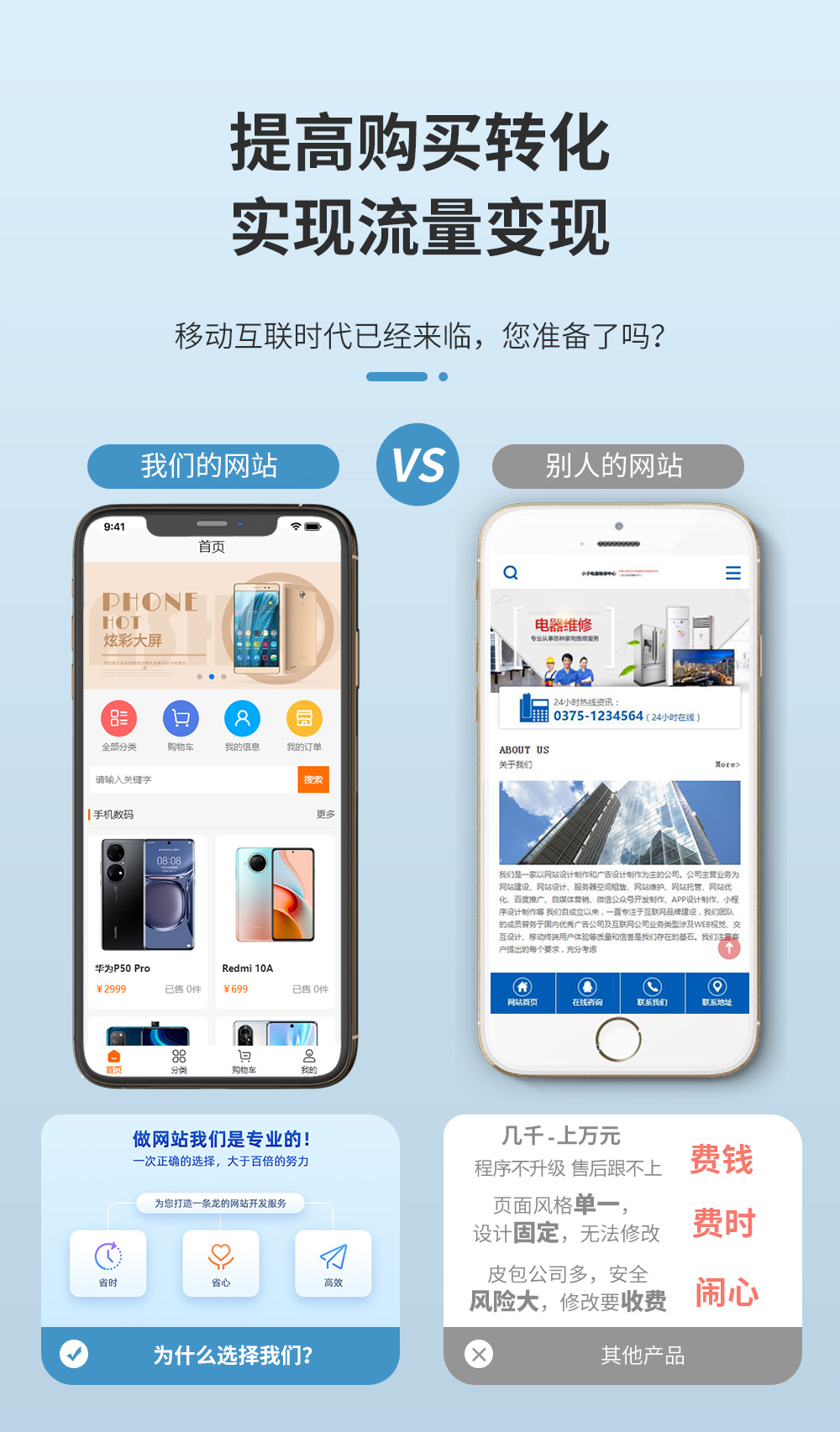 网上购物百货超市商城系统网站模板主图